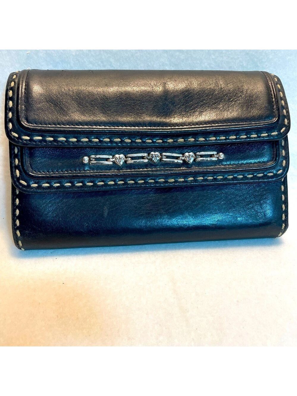 Brighton Leather Clutch Purse